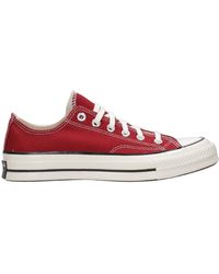 Converse - Turnschuhe rot - Lyst