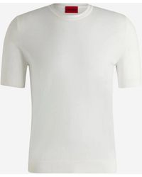 BOSS - Viscose Blend Sweater - Lyst
