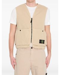 Stone Island - Felpa Giubbotto - Lyst