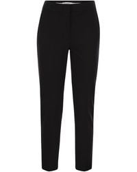 Max Mara - Pegno Viscose Jersey Trousers - Lyst