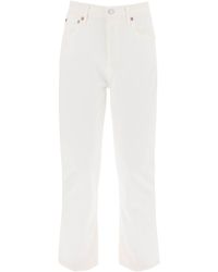 Agolde - Riley High Tailled Cropped Jeans - Lyst