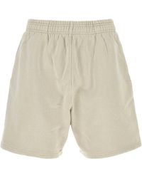 Entire studios - Sand Cotton Bermuda Shorts - Lyst