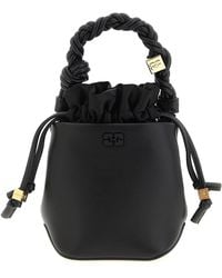 Ganni - 'mini Bou Bucket' Handtas - Lyst