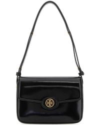 Tory Burch - Leather Robinson Shoulder Bag - Lyst