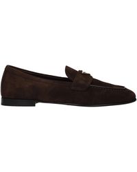 Prada - Moccasins Suede - Lyst