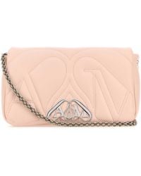 McQueen - Leather Small Seal Shoulder Bag - Lyst