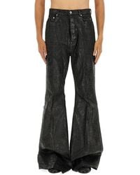 Rick Owens - Denim "Bolans" Pants - Lyst
