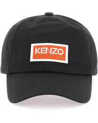 KENZO - Logo Baseball Cap - Lyst