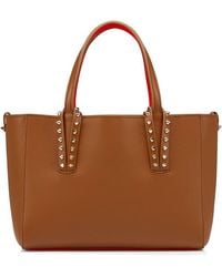 Christian Louboutin - Cabata Mini Leather Tote Bag - Lyst