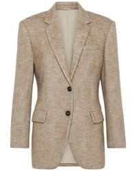 Brunello Cucinelli - Monili-Embellished Blazer - Lyst
