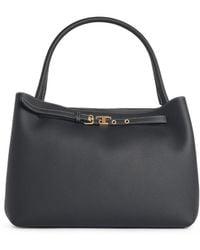 Tod's - Borsa Lear Piccola Nera "Tim" - Lyst