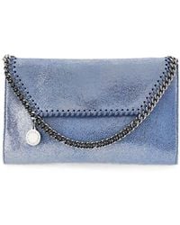 Stella McCartney - Falabella Crossbody Bag With Chain Trim - Lyst