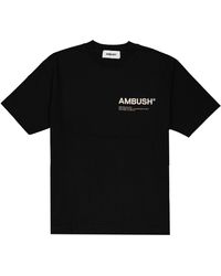 Ambush - Hinterhalt Baumwolllogo T -Shirt - Lyst