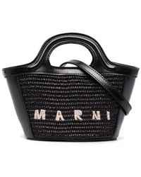 Marni - Tropicalia Tote Bag With Logo - Lyst