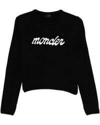 Moncler - Logo Wool And Cashmere Jumper - Lyst