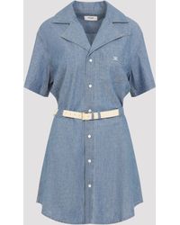 Celine - Denim Dress - Lyst