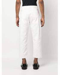Studio Nicholson - Washed Tapered Denim Jeans - Lyst