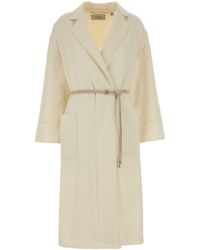 Agnona - Long Coat - Lyst