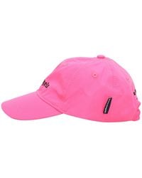 Palm Angels - Logo Baseball Cap Fuchsia Fluo - Lyst