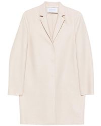 Harris Wharf London - Wool Coat - Lyst