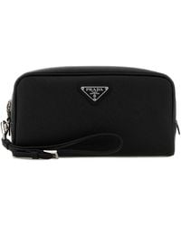 Prada - Leather Beauty Case - Lyst