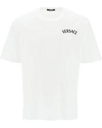 Versace - Milano Stamp Crew Neck T -shirt - Lyst