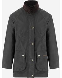 Barbour - Moderne Beadnell Katoenen Jas - Lyst