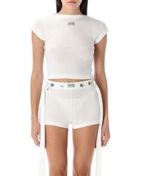 Jean Paul Gaultier - T Shirts En Polos White - Lyst
