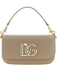 Dolce & Gabbana - Leder Umhängetasche - Lyst