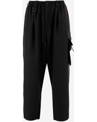 Y-3 - Cargo Pants With Fabric Logo - Lyst