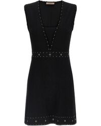 Twinset - Rhinestone Studded Dress - Lyst