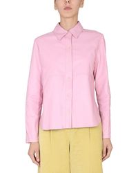 Alysi - Leather Jacket - Lyst