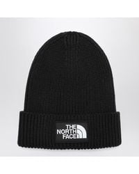 The North Face - Beanie With Logo Patch - Lyst