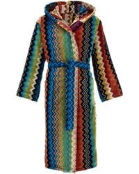 Missoni - 'giacomo' Hooded Bathrobe - Lyst