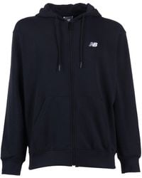 New Balance - Sport Essentials Logo French Terry Full Zip - Lyst