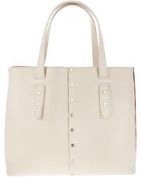 Fabiana Filippi - Leather And Studded Tote Bag - Lyst
