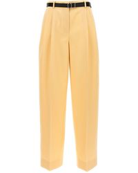 Jil Sander - Wool Pants Pences - Lyst