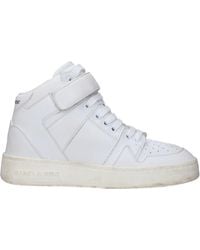 Saint Laurent - Sneakers Lax Leather/Optical - Lyst