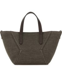 Brunello Cucinelli - Fabric Handbag - Lyst