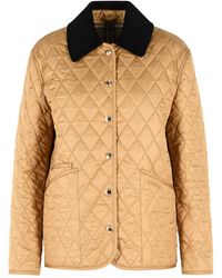Burberry - 'Dranefeld' Quilted Country Jacket - Lyst