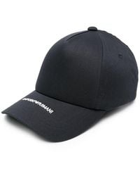 Emporio Armani - Logo Baseball Cap - Lyst