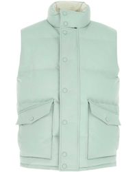 McQueen - Sea Polyester Sleeveless Padded Jacket - Lyst