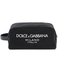 Dolce & Gabbana - Rubberized Logo Beauty Case - Lyst