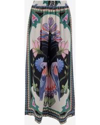 Lug Von Siga - Broek Madison Met Grafische Print - Lyst