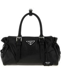 Prada - Leather Small Karin Handbag - Lyst