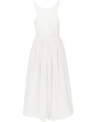 Emporio Armani - Vestido Con Cintura Fruncida - Lyst