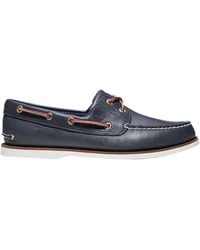 Timberland - Scarpa Da Barca Classic Blu - Lyst