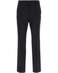 Valentino Garavani - Dark Wool Blend Pant - Lyst