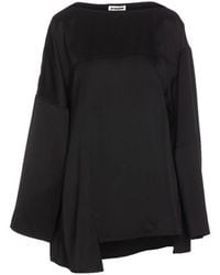 Jil Sander - Blend Silk Blouse - Lyst