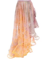 Zimmermann - 'dawning Lace Billow' Rok - Lyst